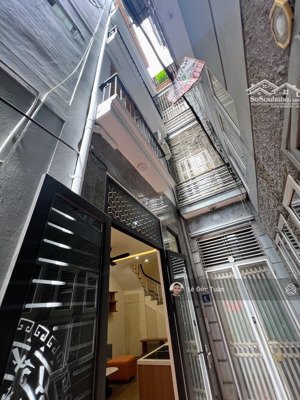 trương định - giáp bát dt 32m x 5 tầng mới đẹp, ngõ nông vài bước ra oto, tặng lại nội thất mới đẹp