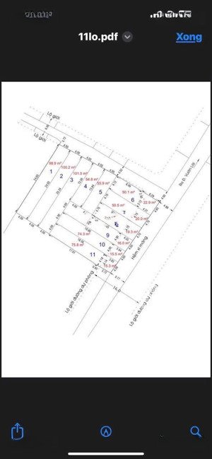 bán đất 1/ hẻm 94 vườn đường vườn lài, đường nhựa 6m dự phóng 16m giá 7 tỷ (90m2) sổ riêng