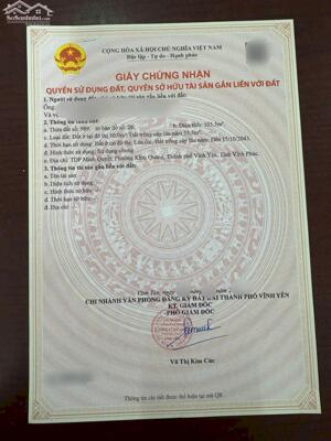 Bán đất Minh Quyết, Khai Quang, Vĩnh Yên, Vĩnh Phúc. DT 103m2 giá chỉ 2,8 tỷ