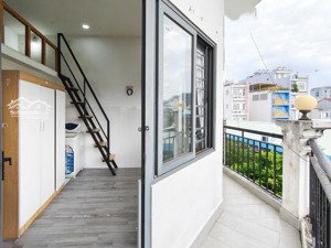 phòng trọ ban công đầy đủ nội thất ngay hoàng hoa thám - nhà ga t3 - cđ y khoa phạm ngọc thạch