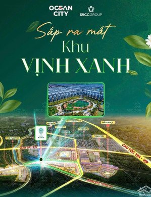 siêu phẩm vịnh xanh - biểu tượng sống mới giữa lòng ocean city . giá khoảng 180-200tr. giá đầu tư