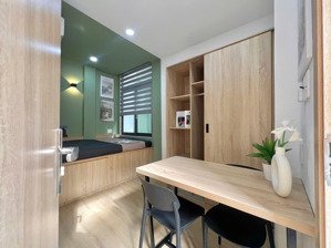 cho thuê căn studio cửa sổ mới hoàn thiện ngay aeon tân phú