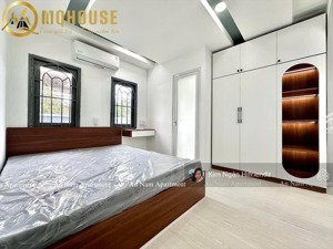 1pn tách bếp, nhà mới 100% - nội thất cao cấp - máy giặt riêng - tone trắng sáng siêu đẹp