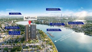 giỏ hàng đợt 1 trực tiếp cđt a&t saigon riverside - view sông landmark81 - full chiết khấu ưu đãi