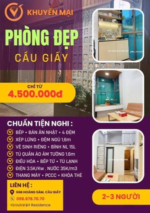 phòng trọ tại 66b hoàng sâm, nghĩa đô, cầu giấy - giá chỉ từ 4.5tr !!
