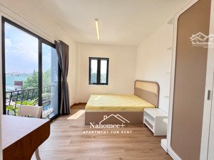 căn hộ mới tách bếp balcony cửa sổ thoáng, metro tân cảng, ung văn khiêm - ngã tư hàng xanh_bt