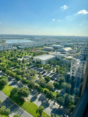 2ngủ góc view biệt thự tầng trung full đồ đẹp s2.18 ocean park