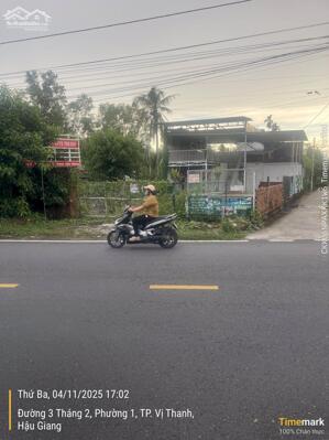 BÁN CẶP NỀN CÓ SẴN THỔ CƯ ĐƯỜNG 3/2 P5- VỊ THANH