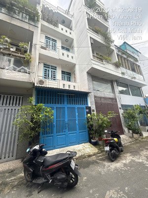 nhà hẻm 6m vườn lài,tân phú,dt 4.1x12m đúc 5 tấm,giá hot 7.8 tỷ tl