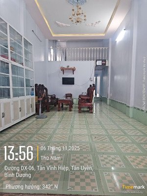 bán nhà mặt tiền dx 06 tân vĩnh hiệp tân uyên bình dương 2 tỷ 950tr 109m2