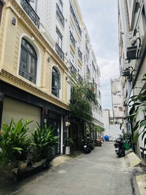 bán nhà khu biệt thự mini xinh, đường ô tô, 235 nơ trang long q. bt, dt: 7x6m, 5 tầng, 5pn, 9tỷ 468