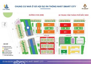 bán căn 2 phòng ngủ chung cư cát tường, yên phong, bắc ninh
