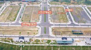 bán lô liền kề thanh sơn có sổ đỏ băng 2 đg 27m- lô biệt thự góc 2 mặt tiền cực đẹp