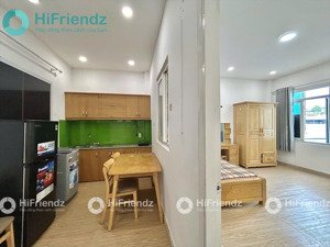 cho thuê căn hộ 1 phòng ngủ tách bếp cửa sổ thoáng - gần công viên hoàng văn thụ - khu sân bay