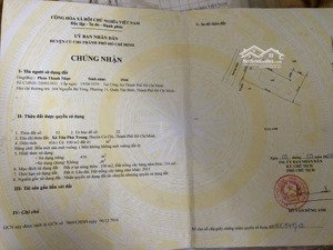 kiot + dãy trọ chợ tân phú trung, ngang 12m, dài 27m, nở hậu 20m, sổ riêng, 2.2 tỷ