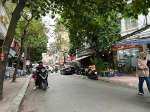 nhà chính chủ ngõ 221 tôn đức thắng - đống đa, dt 60m2 , mt 6m, kd víp - vỉa hè đá bóng, view hồ