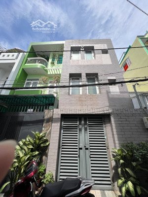 vườn lài - tân phú - 77m2 - 3 tầng - đường thông 5m - gần chợ vải phú thọ hoà