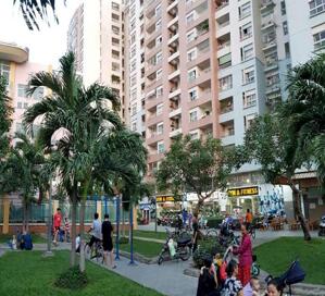 Cần cho thuê gấp căn hộ chung cư Bàu Cát 2, Hồng Lạc, Dt 75m2, 2PN, 2WC 10tr/th 0902855182