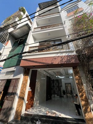 (hoàng mai)-nhà đẹp 5 tầng (thang máy), dt 38m2, mặt tiền 3.8m. ngõ ô tô tránh. giá: nhỉnh 10 tỷ