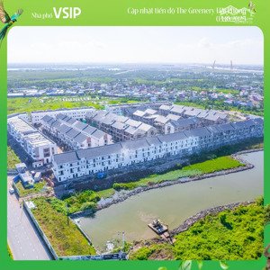 the greenery hải phòng liền kề view sông 80m², 3 tầng hoàn chỉnh giá chỉ từ 6.5 tỷ bao thuế