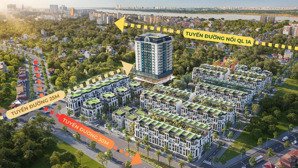 bán xuất ngoại giao dự án green little town cổ bi gia lâm 87.5m2 giá 170tr/m2 = 14.9 tỷ (cả vat)