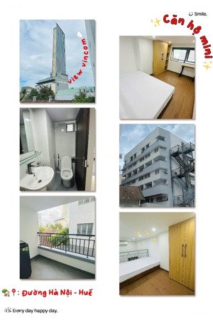 căn hộ mini full nội thất view ban công