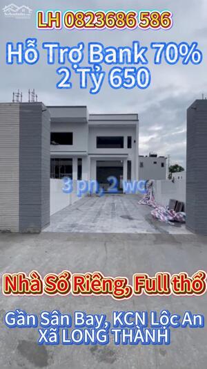 BÁN NHÀ 1 TRỆT 1 LỬNG – VỊ TRÍ ĐẮC ĐỊA LONG THÀNH 