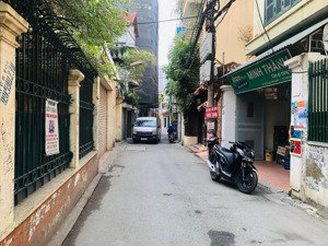 bán đất cầu giấy (cũ), phố lạc long quân, 2 mặt ngõ thoáng sáng, 3 gác đỗ cửa, 50m ra đường ô tô