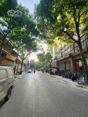 siêu phẩm 2 mặt phố, kinh doanh, ô tô tránh - nhà xây 8 tầng thang máy, vỉa hè trước sau