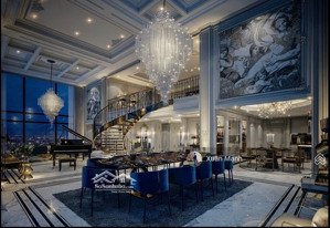 penthouse duplex 232m2, 4 + 1pn, full đồ tại starlake tây hồ, giá 39 tỷ. lh 