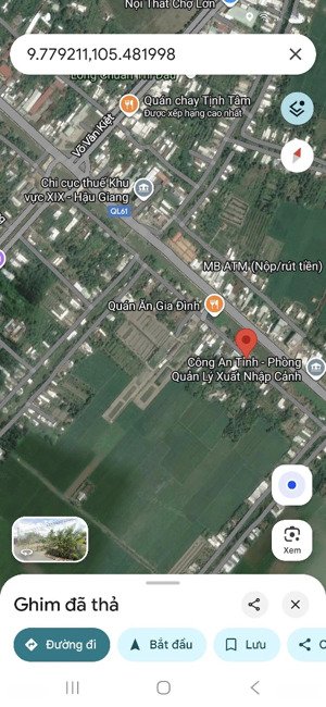 bán đất nền full thổ cư tại đường 1/5, phường 5, vị thanh, hậu giang