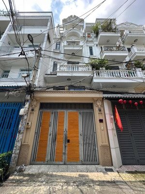 bán nhà hẻm xe tải thông, ngang 4,5 xây 5 tầng hơn 10 tỷ, lê đức thọ, quận gò vấp