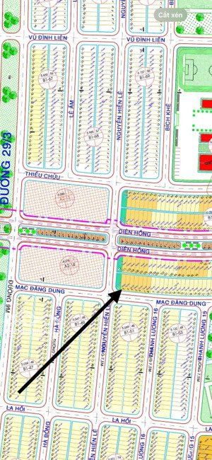 góc ngã tư 219m2 nguyễn hiến lê x mạc đăng dung - ngay trục tmdv làn đôi chợ đêm