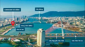 danang landmark tower - view sông hàn & cầu trần thị lý
