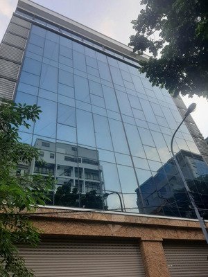 bán tòa nhà văn phòng mặt phố hồ tùng mậu, dt đất: 180m², căn góc 3 mặt thoáng tổng dt sàn: 1600m²