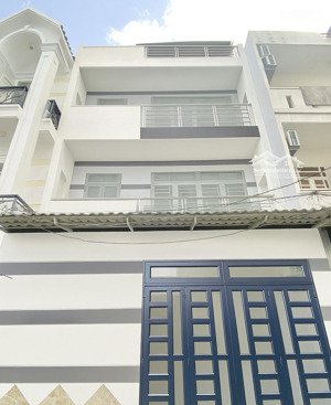 nhà 4 tầng, đường bình long, 5x10.82m, 55m2, 4 phòng, hẻm xe hơi, kdc dân trí - yên tĩnh