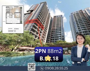 elysian - cực hiếm hoa hậu 2pn góc 88m, ban công nối dài tháp b.xx.18. gọi ngay 