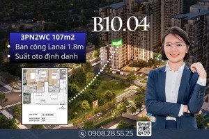căn 3pn lanai elysian có suất oto định danh b.10.04 gọi ngay 