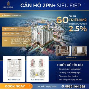 chỉ còn duy nhất 4 căn siêu phẩm 2pn+ cuối cùng!