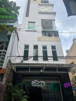 đường hậu giang, 3.5 x 12m, 5 tầng, 4 phòng ngủ, hẻm xe hơi, quận 6