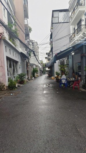 hẻm 8m thông kinh doanh buôn bán dt:3,5x15 trệt lửng 3 lầu st đang làm vpct vị trí kinh doanh được