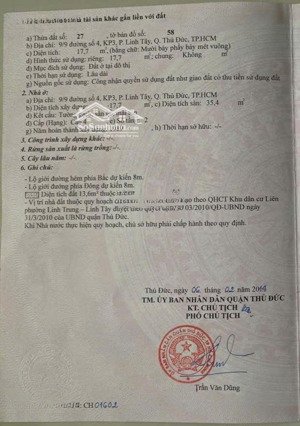 nhà hẻm thông đường số 4 phường linh tây thủ đức, dtsd 35m2, 1 trệt 1 lầu, sổ hồng riêng.