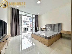 cho thuê căn hộ 1 phòng ngủ - ban công máy giặt riêng ngay cầu ông lãnh q1 - đường bến vân đồn