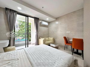 căn hộ mới xây, cao cấp - 1 phòng ngủ, máy giặt riêng, ban công - ngay đh hutech, hiu, uef