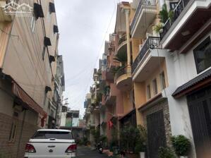 NHÀ ĐẸP HẺM NHỰA XE HƠI 5 TẦNG BTCT. VỊ TRÍ ĐẸP HUỲNH THỊ HAI. SHR THỔ CƯ 100% CHỈ 6,3 TỶ