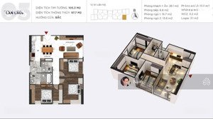 bán căn 3 ngủ góc 98m²- hướng mát - không view tâm linh - 10 tỷ bao phí - sunshine city