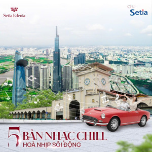 bán cc setia edenia, 2,4 tỷ, 50m2, view đẹp, 1pn, 1wc, tiện ích đầy đủ