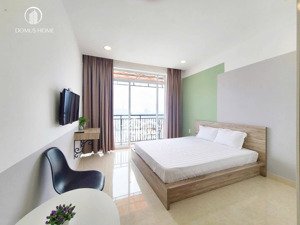phòng ban công 30m2 quận 4 đ.khánh hội gần cầu ông lãnh, bùi viện, đh luật, dh nguyễn tất thành