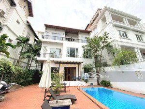 bán biệt thự lô góc vip tô ngọc vân, tây hồ 265m², 4 tầng, mt 13m giá