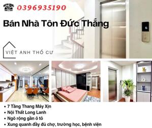 Bán nhà Phố Tôn Đức Thắng, 40m2 Thang Máy Xịn, Nội Thất Long Lanh, Giá: 13.6 Tỷ, Lh: 0396935190.